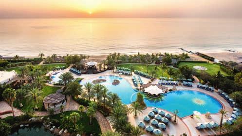 Features: 218 rooms 9 restaurants & bars large swimming pool with covered splash pool for children tennis squash free non-motorised watersports PADI dive centre Le Meridien family club (2-12 years)