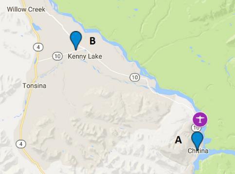 Chitina / Kenny Lake A - B - Gilpatrick s Hotel Chitina Copper Moose B&B Copper Moose B&B Mile 5.