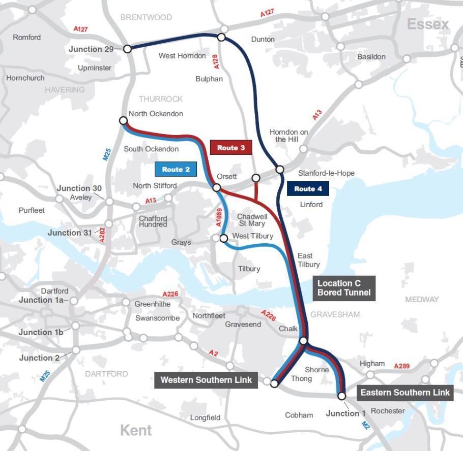 Ipsos MORI Lower Thames Crossing Consultation Final Summary Report 3 The creation of additional junctions with existing roads.