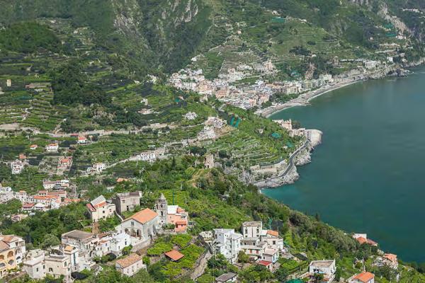 If you keep hiking up the path from Atrani you will eventually come to Ravello, (or you could go back down and