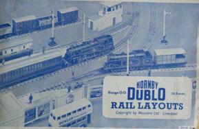 58 Hornby Dublo Literature Hornby Dublo 3-rail Layout Suggestions (wiring diagrams and