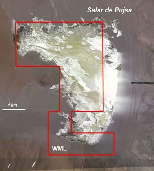 C Trinity project (III) Salar de Pujsa Description Option agreement giving it the right to acquire a 100% royalty-free interest in the Pujsa 1 to 7 exploration concessions (1,600 hectares) located in