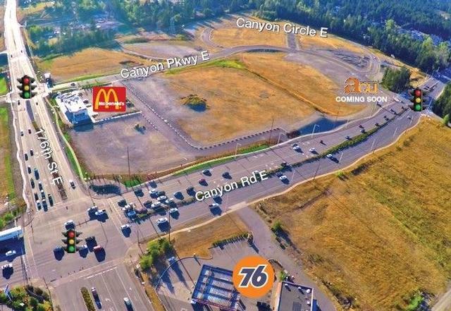 19+ lots Total ready to build with two fully operational signals. ±55, CPD. ±1,8 new multifamily units planned within 2 miles of Frederickson Town Center.