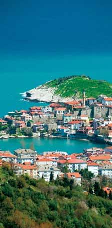 The town of Amasra in Turkey The majestic Hagia Sophia basilica in Istanbul Sunday, September 8 YALTA, CRIMEA, UKRAINE In the mid-19 th century, the Russian imperial family chose Yalta for its summer