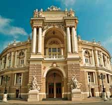 The ruins of Chersonesos The Odessa Opera House Yalta is built between the sea and the mountains Tuesday, September 10 ODESSA Stroll through Odessa s elegant leafy streets, lined with stately