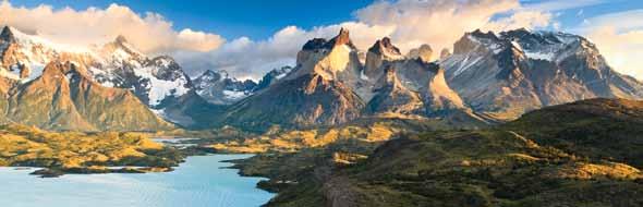 Patagonia & Torres del Paine Optional Pre-Voyage Extension January 8 15, 2012 Encompassing 615,000 acres of expansive grasslands and the fantastic pinnacles of the Andean mountains, Torres del Paine