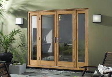 In addition, all doors have low E double-glazed, argon filled sealed units, five-point locking system and two-point