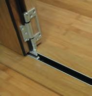 ) width doors 6ft 1790mm 7ft* 2090mm 8ft 290mm 10ft 2990mm 4 Slide bolts are included to keep