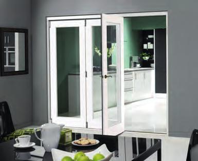 Style and flexibility INTERNAL There are two glass options - the single pane Finesse (available