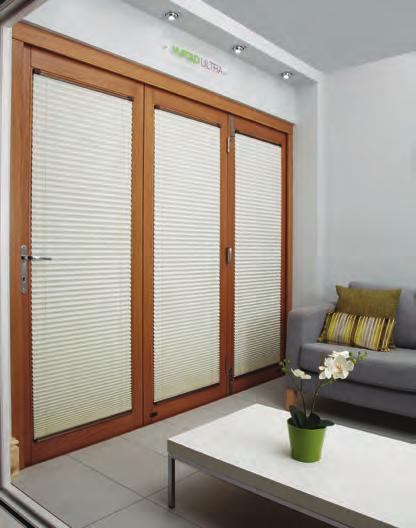 28 The concertina design is slim and stylish, and gives you instant fingertip control of light, shade and temperature in the room Applying Vufold-Sigma Woodcare milk To help you