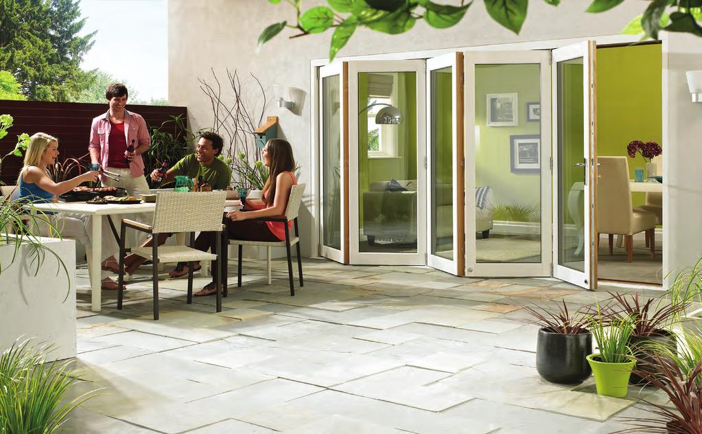 Our Vufold Ultra door sets are completely unique.