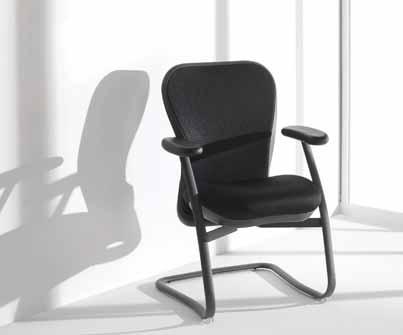 MODEL 6202 Ergonomic Guest / Side Chair The CXO guest chair offers