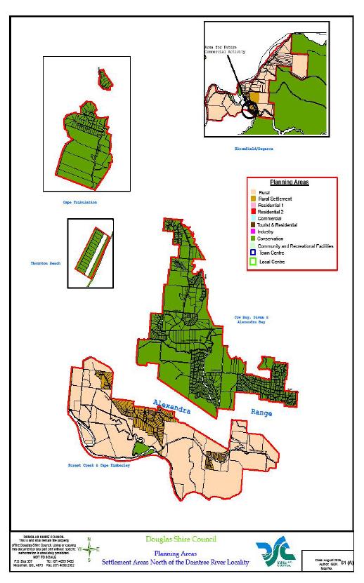Figure 2: Precinct Planning Area from Douglas Shire Council