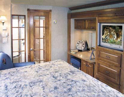 BEDROOM UNIVERSAL LUXURIOUS... The entry of the bedroom/ bathroom is adorned by elegantly designed french doors.