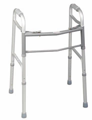 Walking Aids Basic Rollators Provides all the necessary features at an affordable price Folds easily for compact storage Features a convenient basket MDS86850E Distance Height Product Wt. Cap.