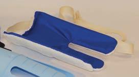 Curved Handle MDSL1200 Self Wipe Bed Assist Bar Features a soft grip for comfort, a pocket for handy