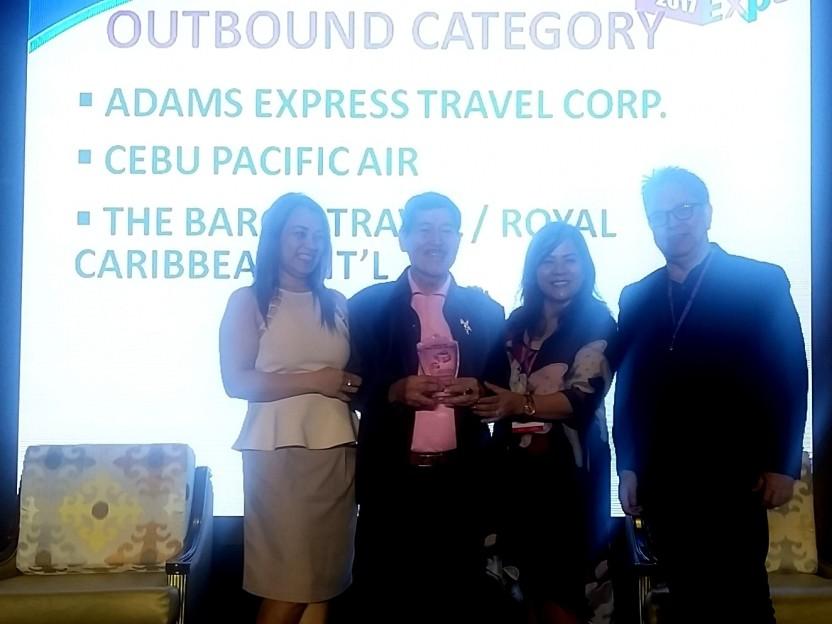 For the first time in Philippine travel tourism, National Association of Independent Travel Agencies (NAITAS) presented its Lifetime