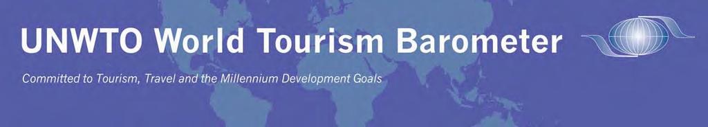 Volume 9 October 211 Contents Quick overview of key trends 1 Evaluation by UNWTO s Panel of Tourism Experts 7 UNWTO forecasts for 211 and 2 9 World s Top Tourism Destinations 1 World s Top Tourism