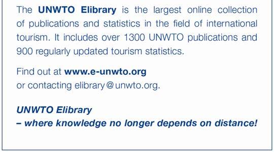 Copyright 1 World Tourism Organization UNWTO Tourism Highlights 1 Edition UNWTO has released its UNWTO Tourism
