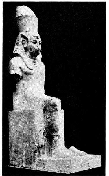XL, 42 BULLETIN OF THE MUSEUM OF FINE ARTS Fig. 1. Colossus of Eye Cairo Museum Courtesy of The Oriental Institute of the University of Chicago Recent Discoveries in the Egyptian Department I.