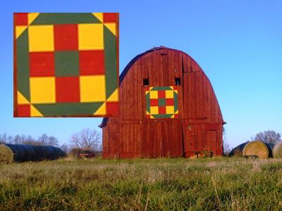 chosen for Boonslick's first barn quilt block because of its easy-to-find location and visibility right off of I-70. 2.
