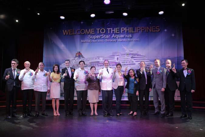 Ms. Ma. Corazon Jorda-Apo, Director for Market Development Group of the Department of Tourism (fifth from right), Ms.