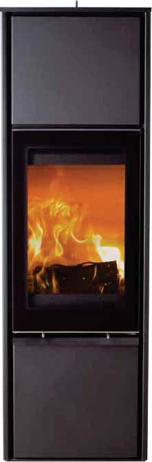 The tall, slim Lotus S700 allows you to fully appreciate the play of the flames.