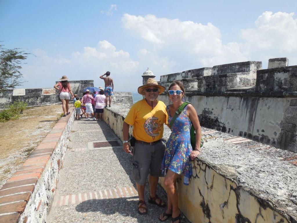 Our guide Douglas took us to the nearby Castillo (fort) de