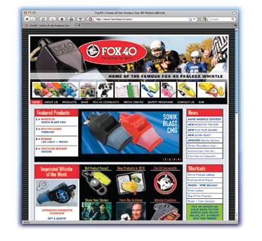 fox40world.com Your gateway to all things Fox 40! Need the latest product information, catalog or company updates? The Fox 40 website is your answer!
