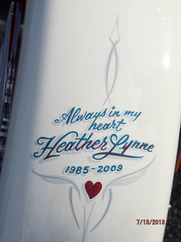 Heather Lynne Siebert Memorial Ride. July 19th at Laconia Harley Davidson in Meredith New Hampshire. Staging and registration begin at 7:30 am with kick stands up at 9:00 am sharp.