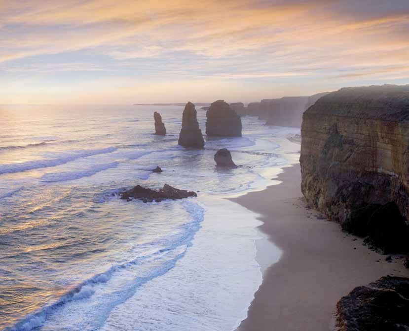 VICTORIA TOP EXPERIENCES Drive or tour the Great Ocean Road, one of the world s most spectacular coastlines.