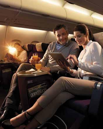 Fly in Style BUSINESS CLASS (AIRBUS A380) With a double daily direct service from London Heathrow s Terminal 4 to Kuala Lumpur International Airport (KLIA), Malaysia Airlines offers excellent links