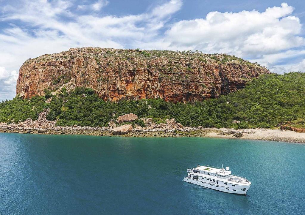 UNIQUE EXPERIENCES UNIQUE EXPERIENCES Luxury adventure cruises with Kimberley Quest Join this multi-award-winning, luxury Kimberley