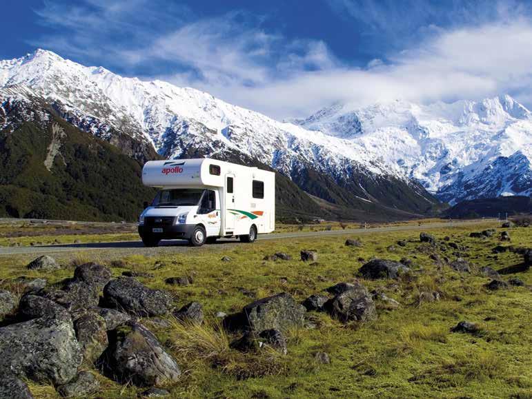 Apollo feature one of the newest fleets of motorhomes in New Zealand and all vehicles are ex pertly maintained and serviced.