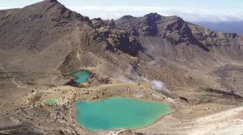 Slightly south, you ll find World Heritage-listed Tongariro National Park with its three
