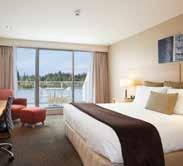 TOURING Novotel Queenstown Lakeside This lakeside hotel is in the perfect location to discover the town, upgrade to a Lake View Room for stunning views from your balcony.