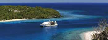 TOURING South Pacific Stopovers 5 Day Wanderer Cruise Hibiscus Deck From 1,149 per person Orchid Deck From 1,478 per person Book early and save 25% DAY 1: Head out from Port Denarau on a dedicated
