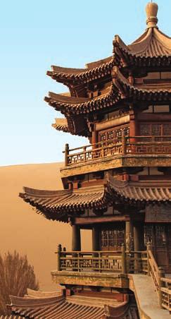 This afternoon, visit the towering Mingsha ( Singing Sands ) sand dunes and perhaps take a camel ride across the desert.