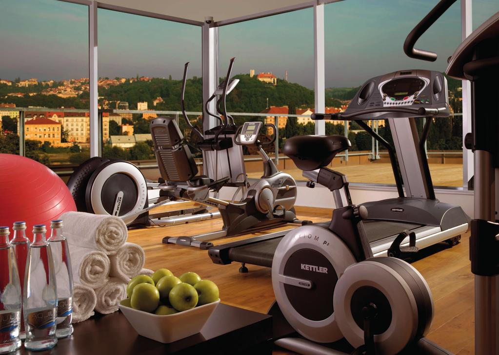 simply enjoy Fitness centre Hotel fitness centre offers relaxing atmosphere and great views from its outside terrace on the top floor.