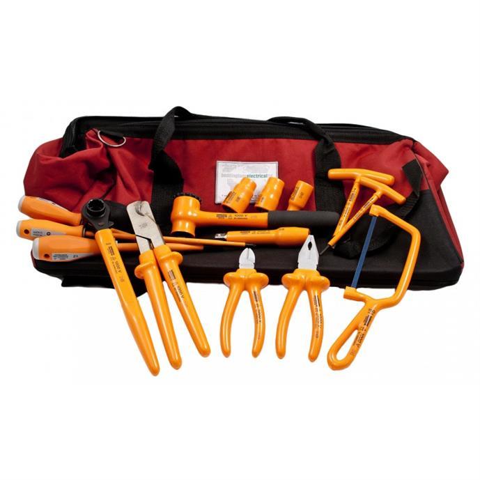 Jointers Mate Tool Kit *Tool Box - Professional 26 *ABS Folding Rule 1mtr/39 *Cabinet Rasp Half Round 10 *Cable Core Wedge 225 x 25 x 38mm Cable Cropper 250mm *Cable Knife - Heavy Duty *Cable Knife