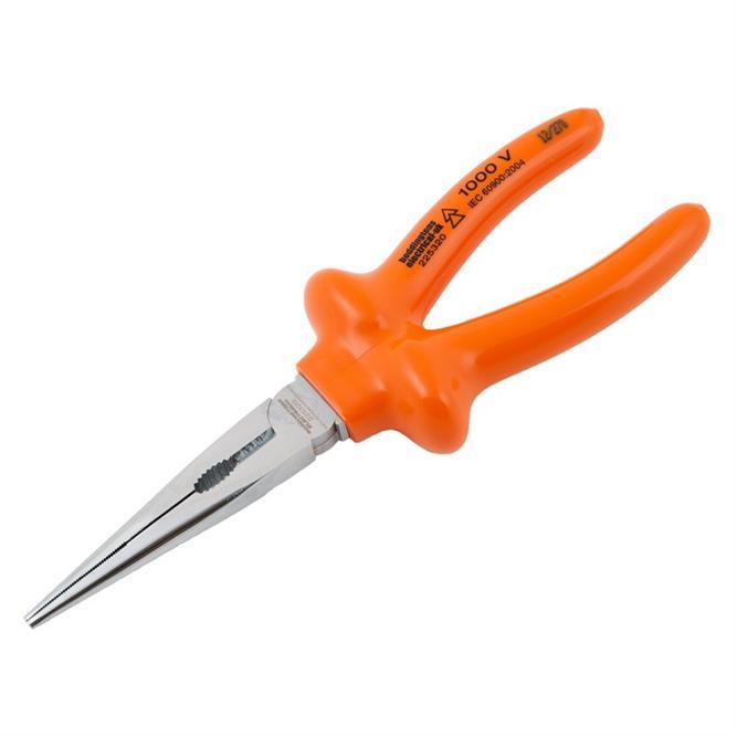 Insulated Pliers Blades for hard and soft wire Cutting power approx.