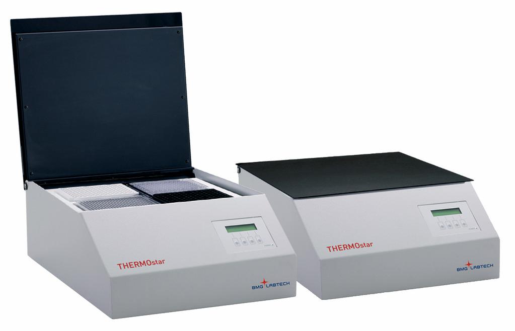 The THERMOstar is a high performance temperature controlled shaker which accommodates up to four microplates.