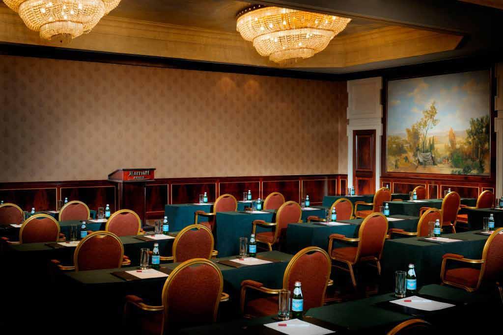 CONFERENCE, INCENTIVE & BANQUET FACILITIES: Meetings and incentive programs at the Amman Marriott Hotel push the envelope of world class function and luxury.