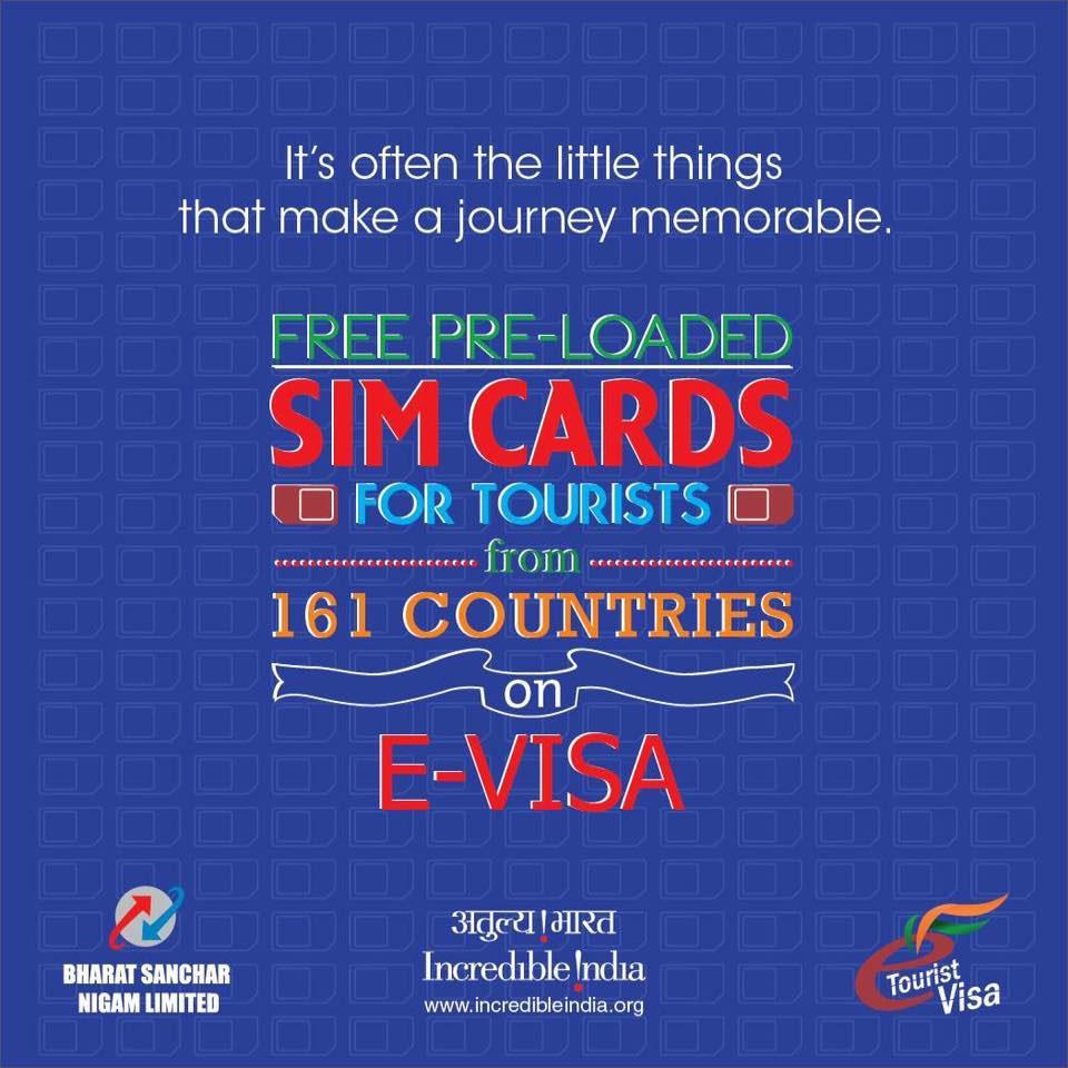 Free SIM Cards for Tourists: Government of India has launched a unique initiative helps foreign tourists in the area of phone connectivity - distributing pre-loaded SIM card to foreign tourists