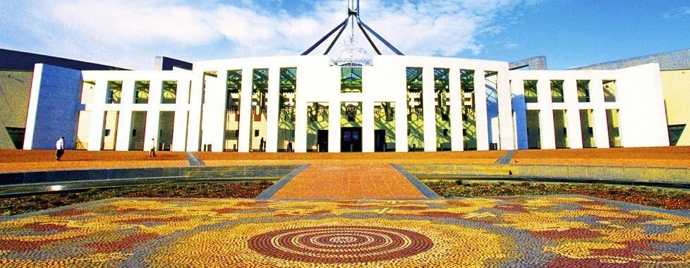 The National Capital of Australia CANBERRA &