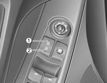 Karakteristike vašeg vozila Centralni prekidač za zaključavanje / otključavanje vrata Pritisnite prekidač za zaključavanje / otključavanje vrata OMD040012N Pritiskom na gore ili na prednji deo