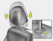 Sigurnosni sistemi vašeg vozila OMG038400 Naslon za glavu Vozačevo i suvozačevo sedište su opremljeni naslonima za glavu koji pružaju dodatnu zaštitu i udobnost.