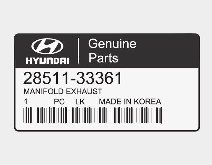 Hyundai originalni delovi su projektovani i izrađeni tako da zadovolje stroge zahteve originalne proizvodnje.