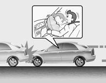 Sigurnosni sistemi vašeg vozila UPOZORENJE Nemojte udarati i nemojte dozvoliti da predmeti udaraju o mesto gde su senzori vazdušnih jastuka postavljeni.