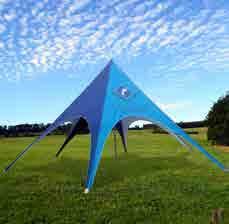 STAR SHADES SINGLE POLE STAR SHADES We have an extensive range of star shaped structures to